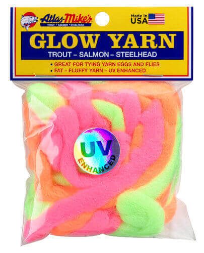 Atlas Assorted UV Glow Yarn