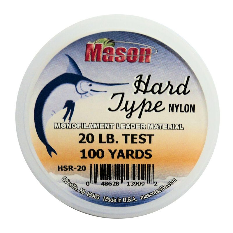 Mason Hard Type Monofilament Leader Material Grapentin Specialties, Inc.