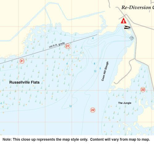 Saginaw Bay Map