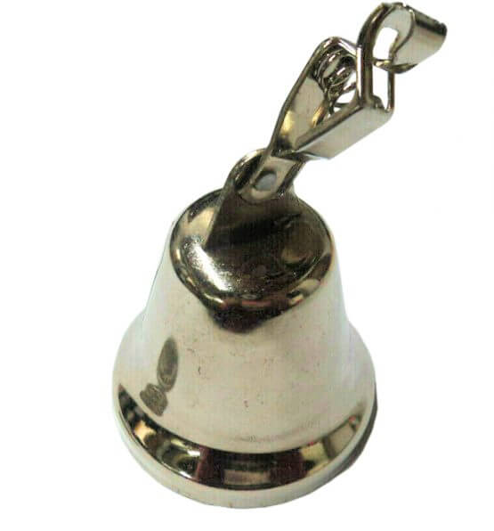 Large Nickel Fishing Bells: Box of 50