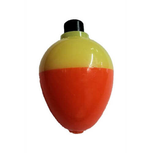 1 1/4 Pear Fluorescent Yellow & Orange Bobbers