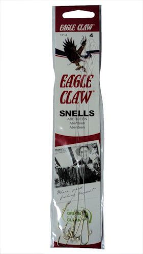 Eagle Claw Gold Aberdeen Snelled Hooks - Grapentin Specialties, Inc ...