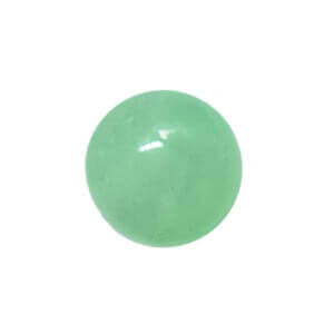 6mm Glow Beads - Green Glow