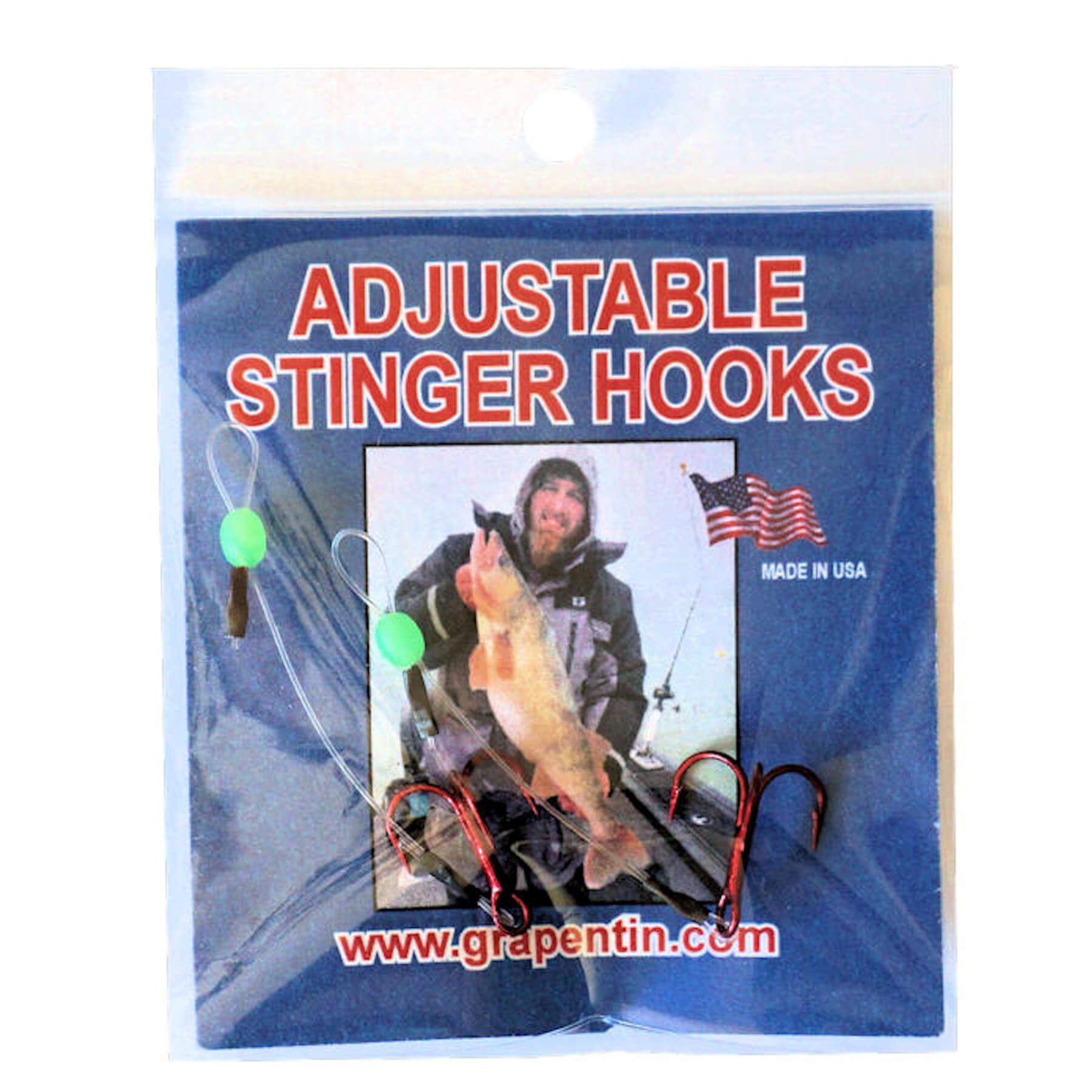 Optimum Baits - The Zappu Hitch Hook allows you to add a stinger