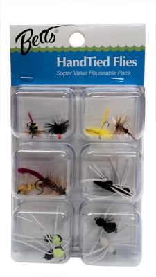 Betts Hand Tied Flies: 3-Pack