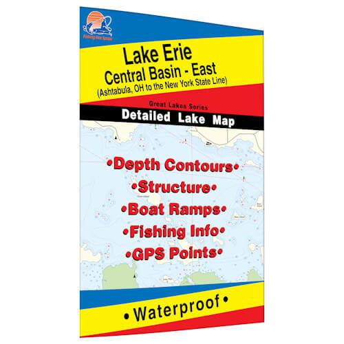 Lake Erie (Central Basin East) Map