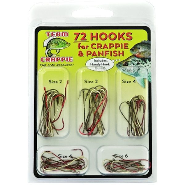 Team Crappie Hook Kit 72 Hooks
