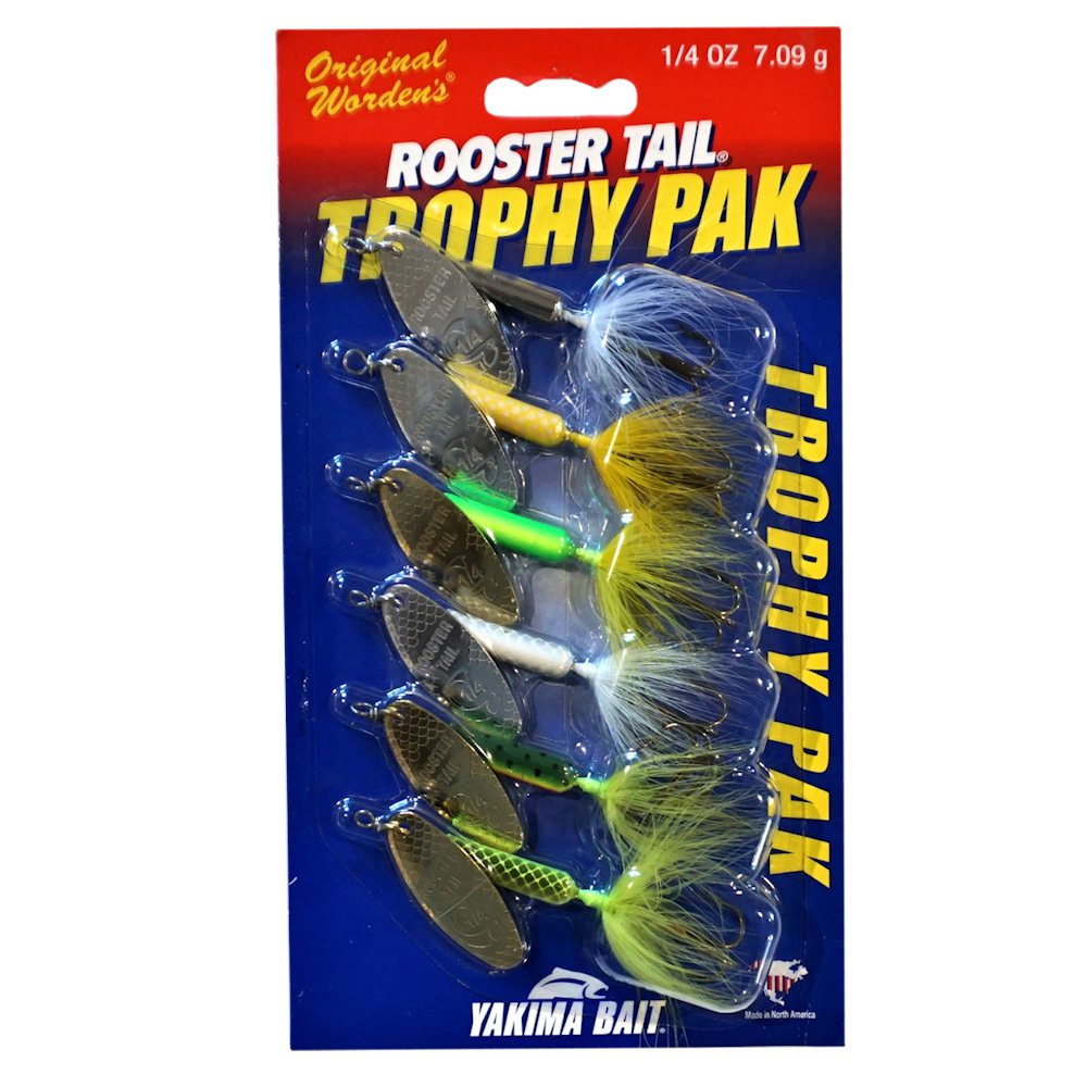 Worden’s Rooster Tail Trophy 6-Pack – Grapentin Specialties, Inc.