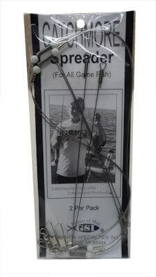 Packaged Two Arm Spreaders - White