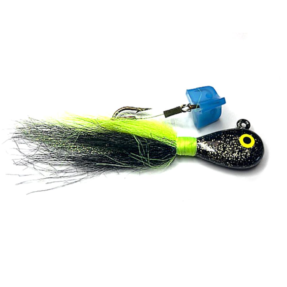 Black Glitter Chartreuse