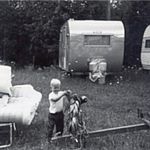 Diane's Brother Bob With a stringer of Perch in East Twas. We had a trailer there and went there every summer for years!