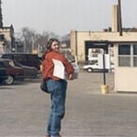 Irmi Schoeffler Delivering an order.