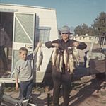 Diane's Uncle Elwood In Cottonwood Arizona. "He taught me to trout Fish" says Diane.