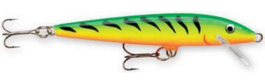 Original Floating Rapala - Fire Tiger